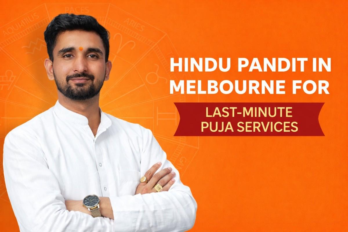 Hindu Pandit in Melbourne for Last-Minute Puja Services