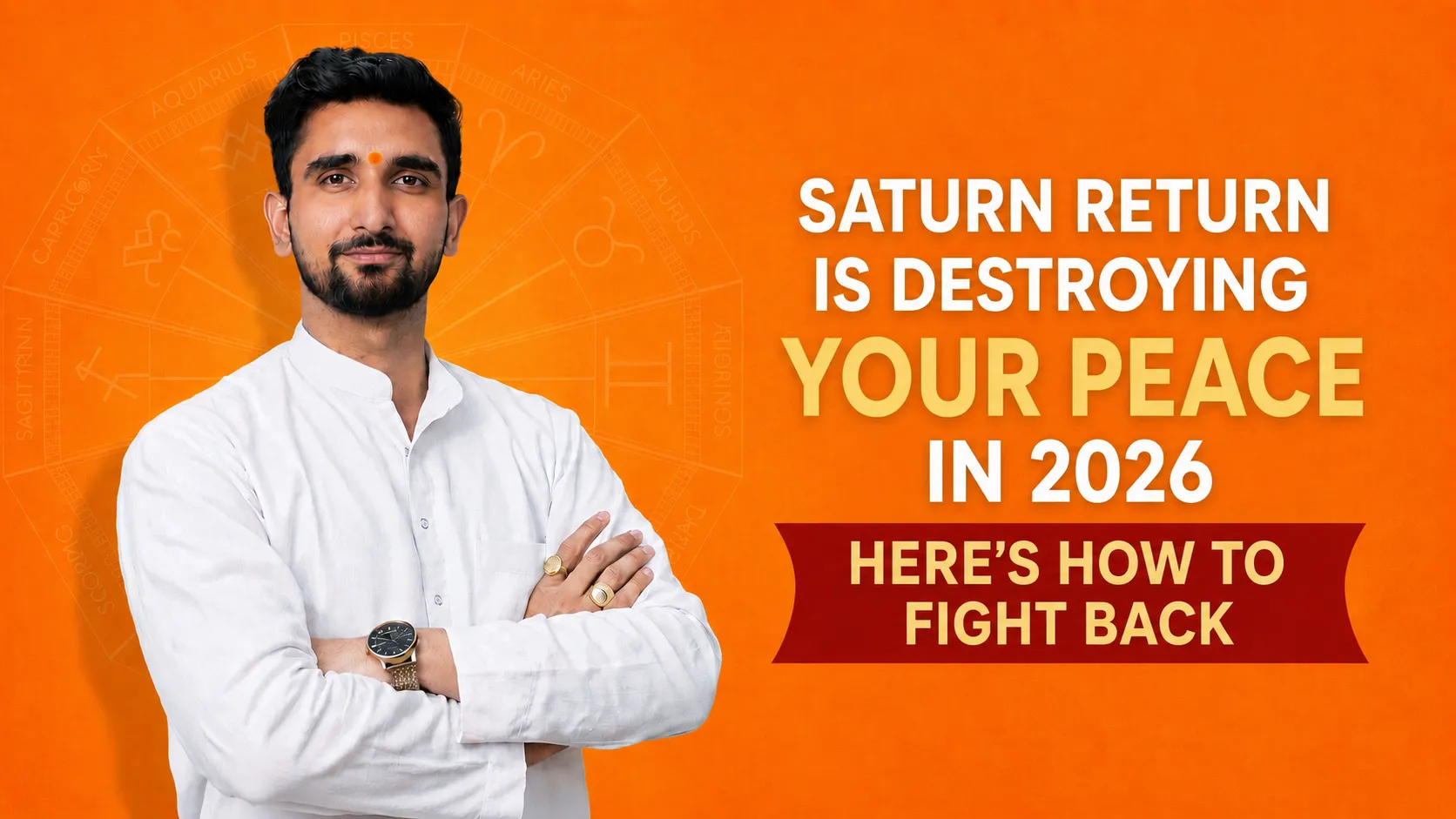 Saturn Return Is Destroying Your Peace in 2026 — Here's How to Fight Back