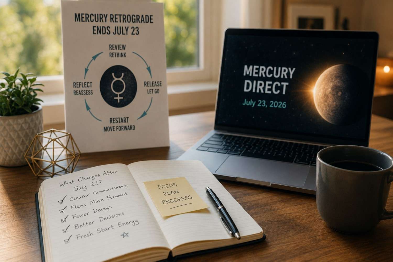 Mercury Retrograde Ends July 23 — What Changes For Your Zodiac Sign After