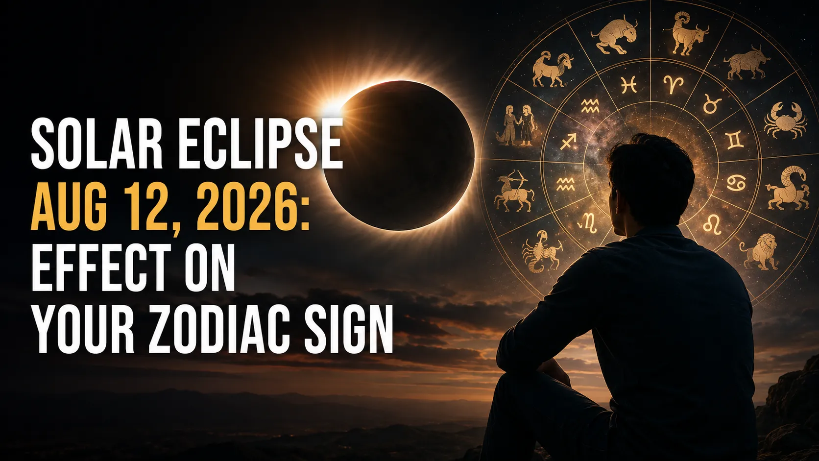 Solar Eclipse Aug 12 2026: Effect on Your Zodiac Sign