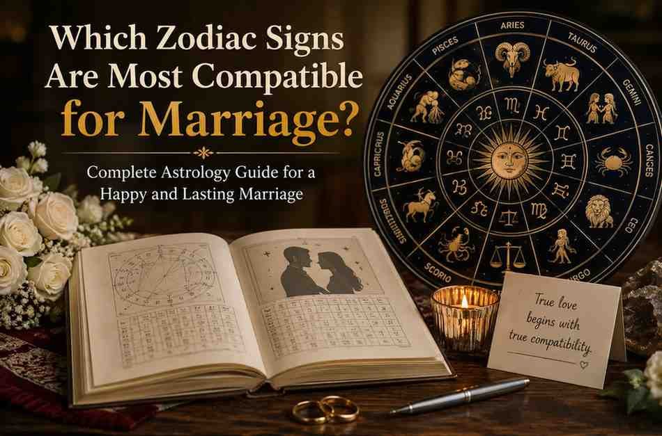 Which Zodiac Signs Are Most Compatible for Marriage?